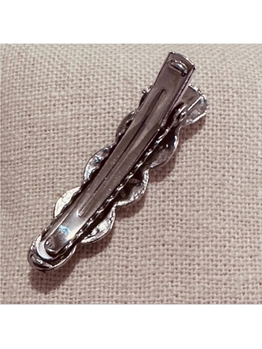Lord & Taylor | Hair Clip | Silver Hair Clip with Crystals
